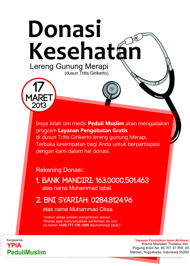 donasi kesehatan, berobat gratis
