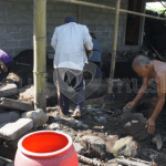 Kerja Bakti Membangun Kamar Mandi Umum di Merapi