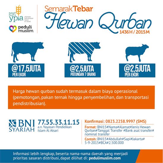 Semarak Tebar Hewan Qurban 1436 / 2015 M