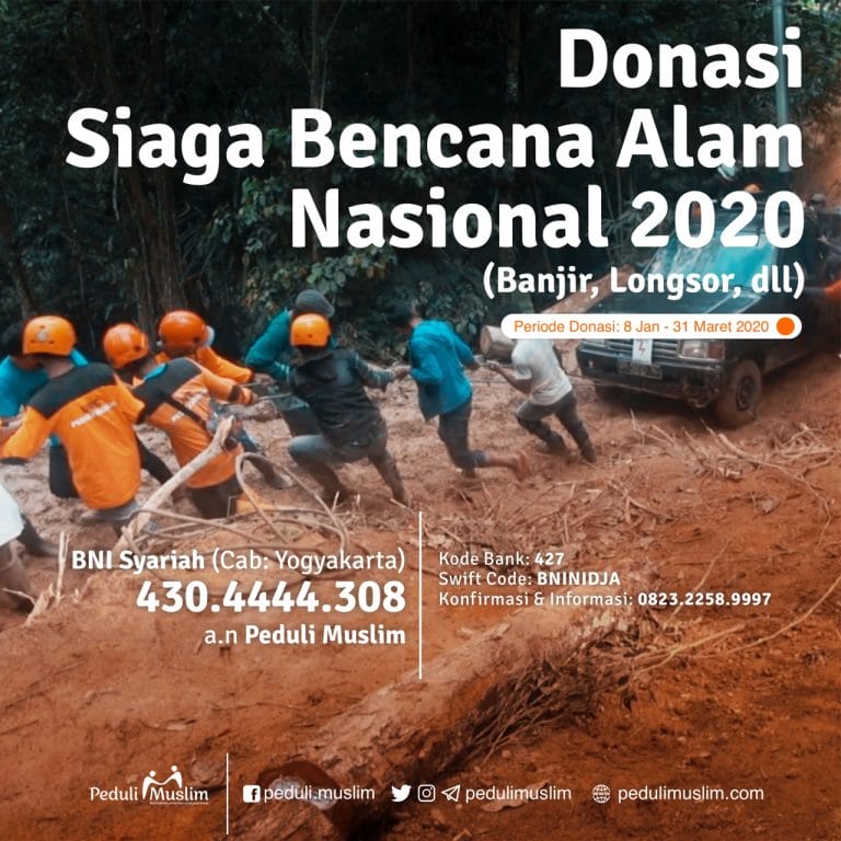 Donasi Siaga Bencana Nasional 2020