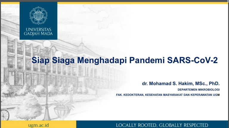 Siap Siaga Menghadapi Pandemi Corona