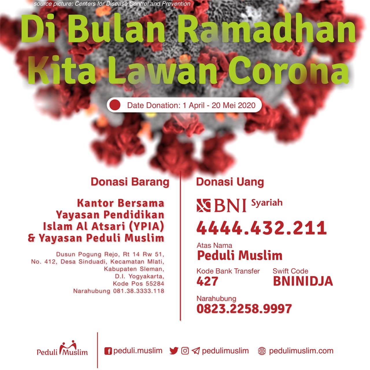 di bulan ramadhan kita lawan corona