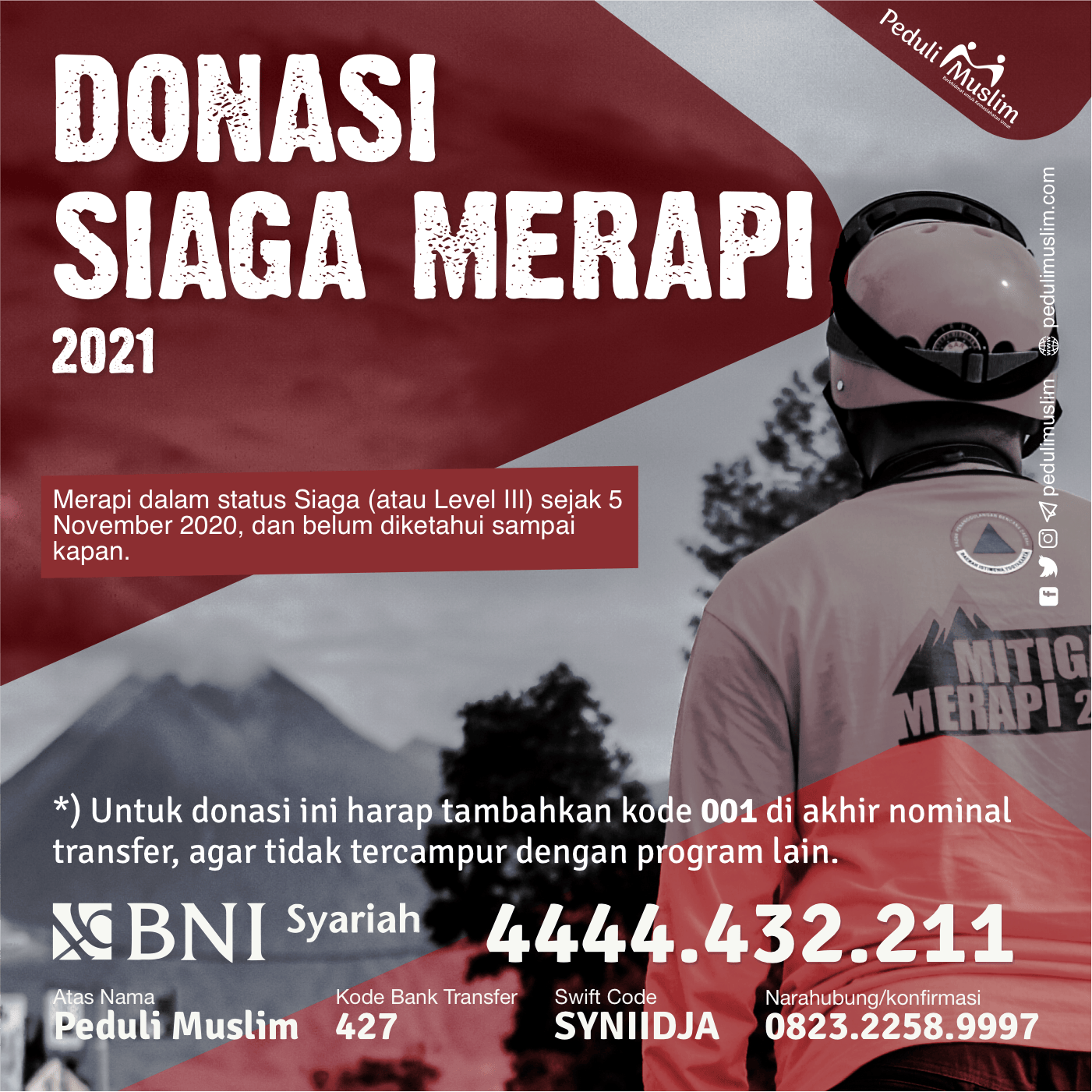 donasi siaga merapi