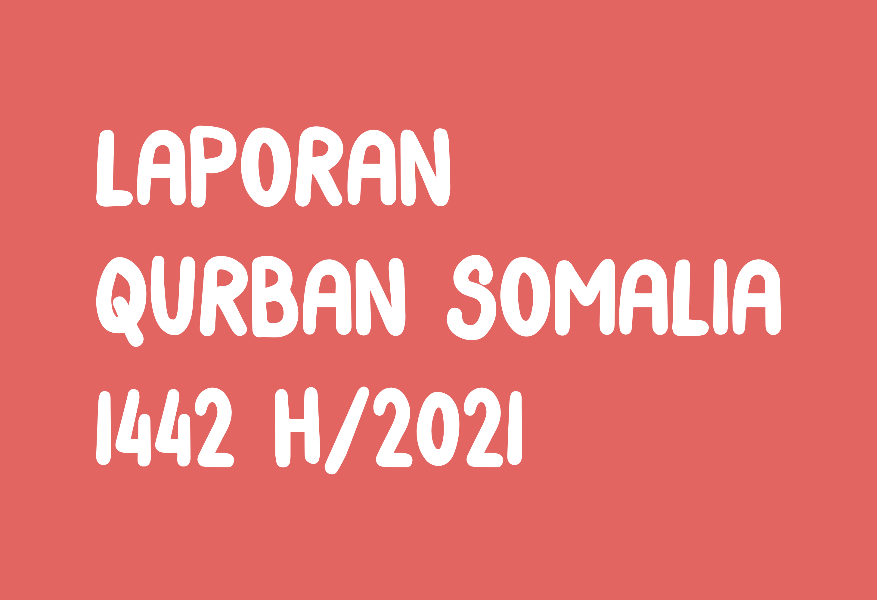 Laporan Qurban Somalia 1442