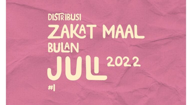 Distribusi Zakat Maal Bulan Juli 2022