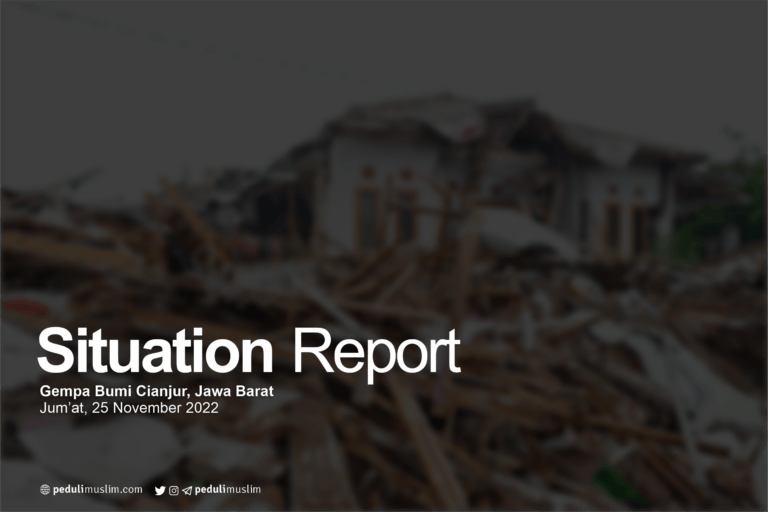 Situation Report Gempa Cianjur