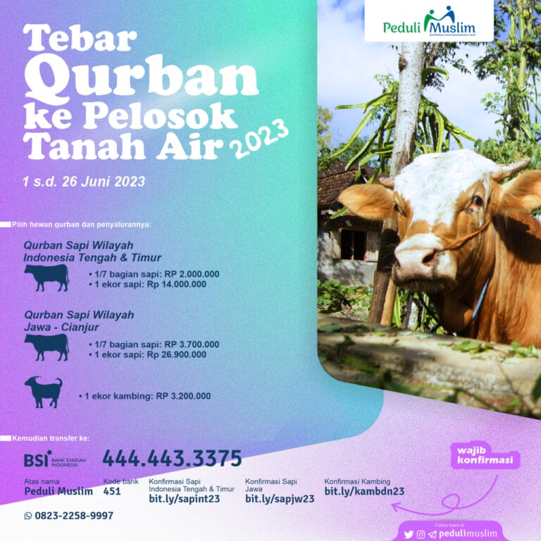 Ayo Qurban di Daerah Pasca Bencana