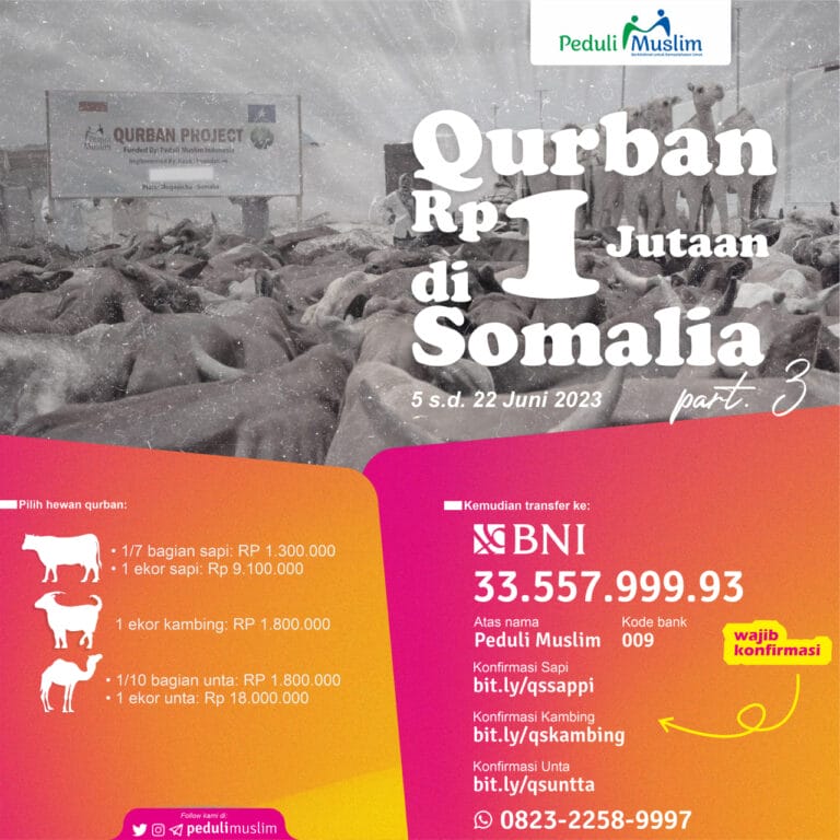 Qurban di Somalia Hanya 1 Jutaan..! pt.3