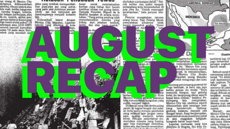 August Recap