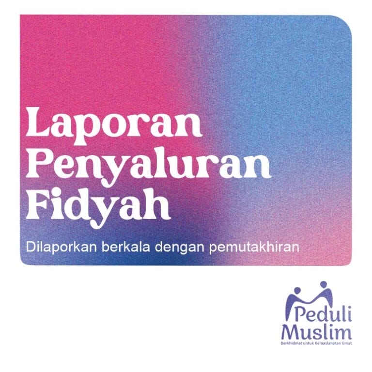 Laporan Penyaluran Fidyah 2025