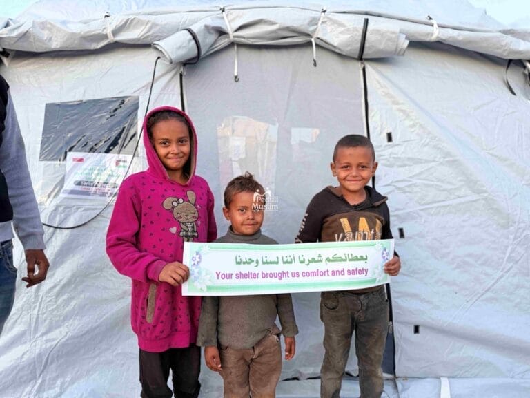 Tenda dan Terpal untuk Gaza | December 2025 Report