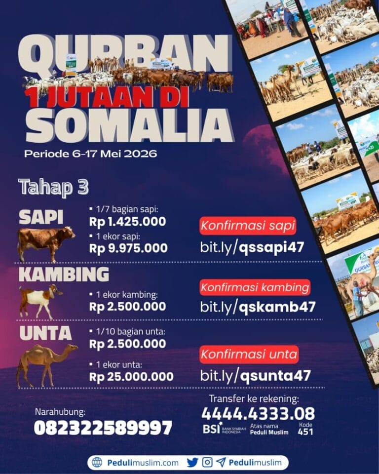 Tahap 3: Qurban Somalia 2026